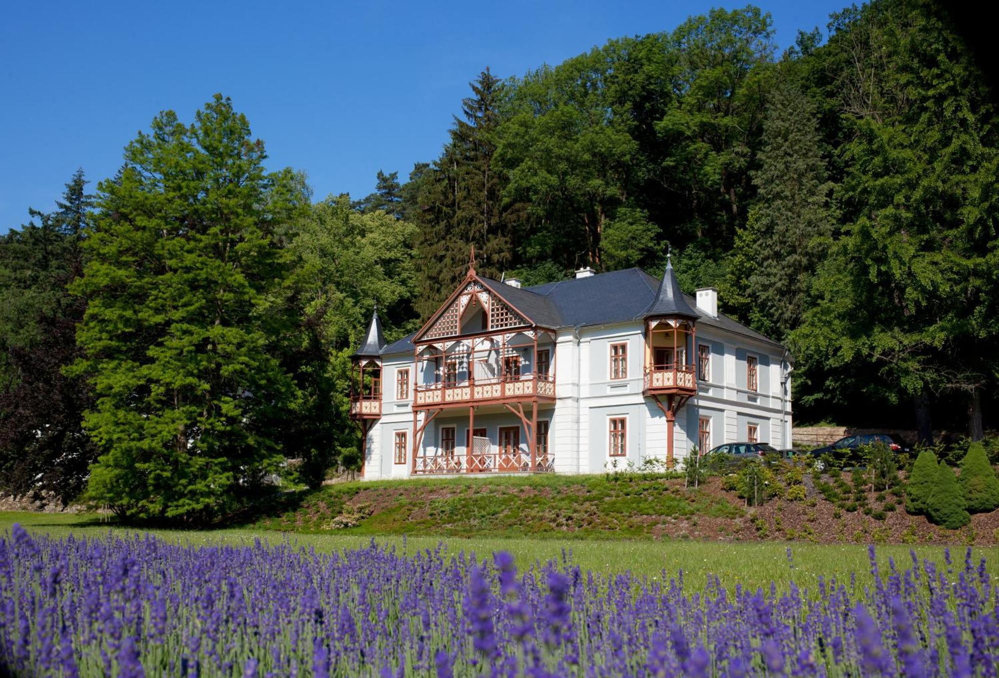 Alpska Ruze Hotel Luhacovice Ngoại thất bức ảnh